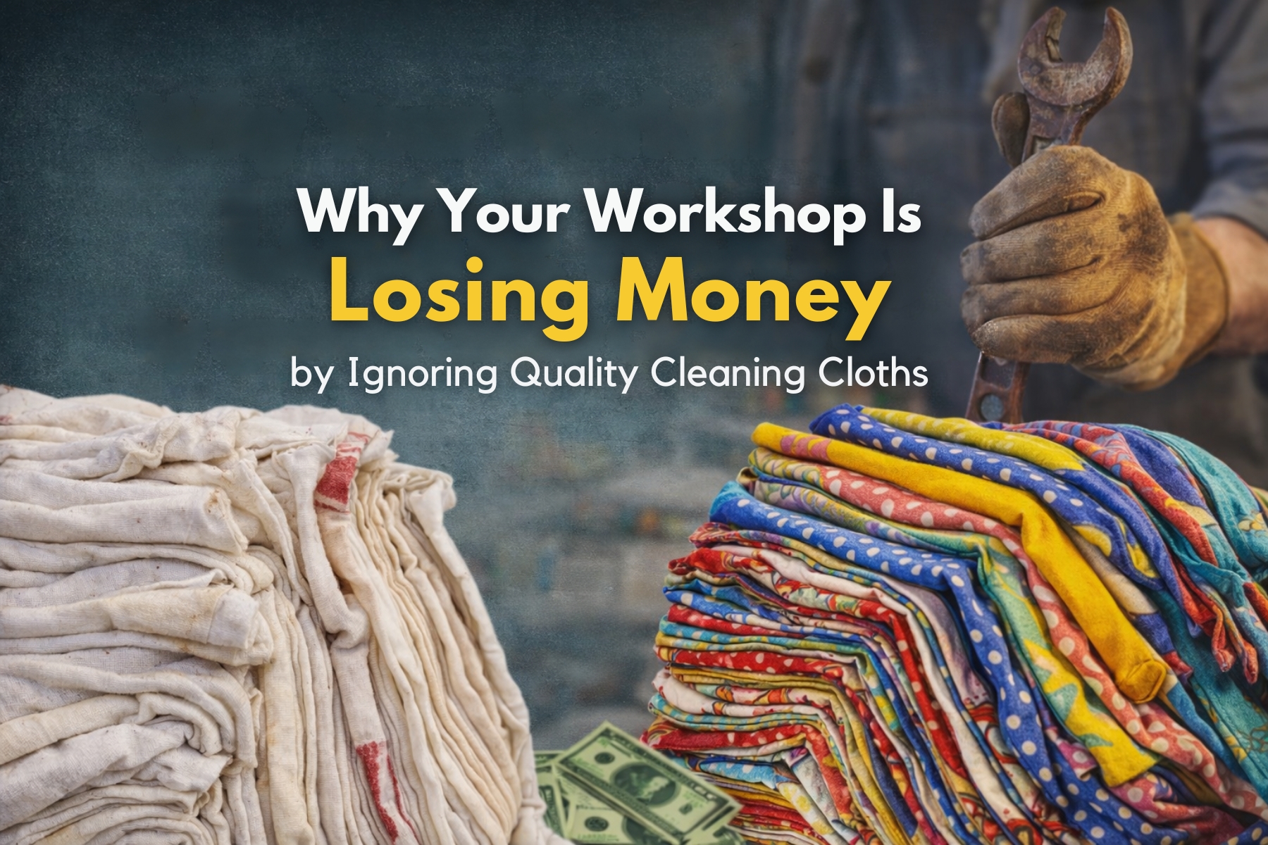 Why Your Workshop Is Losing Money by Ignoring Quality Cleaning Cloths