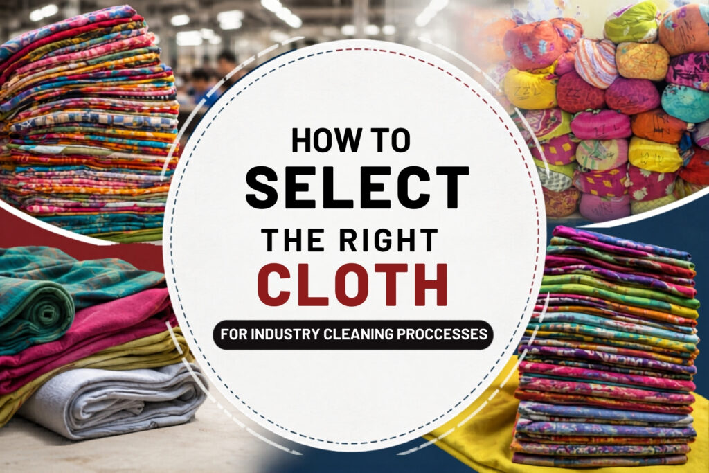 How to Select the Right Cloth for Industry Cleaning Processes