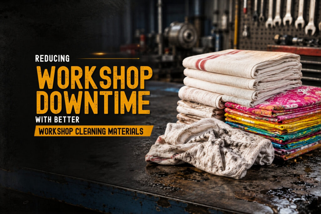 Reducing Workshop Downtime with Better Workshop Cleaning Materials