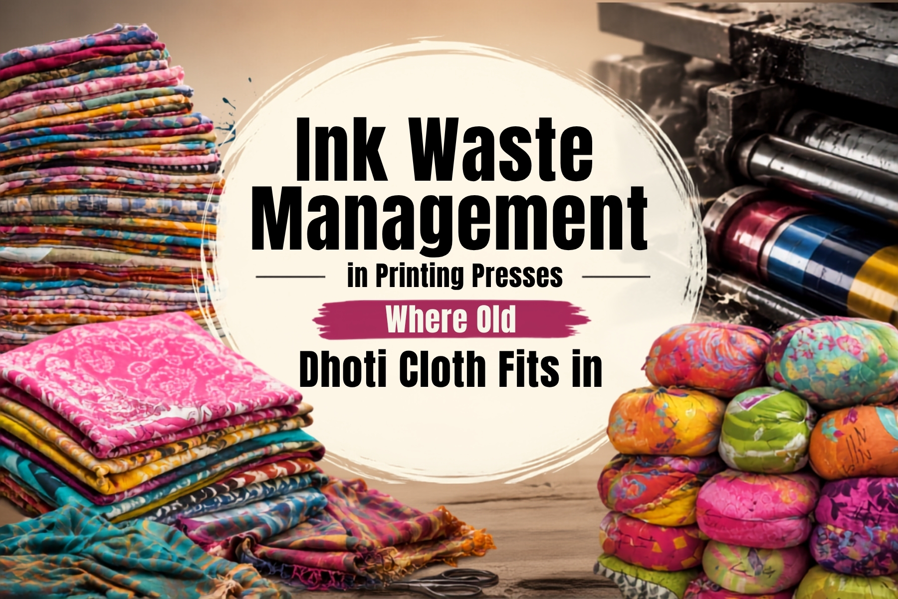 Ink Waste Management in Printing Presses