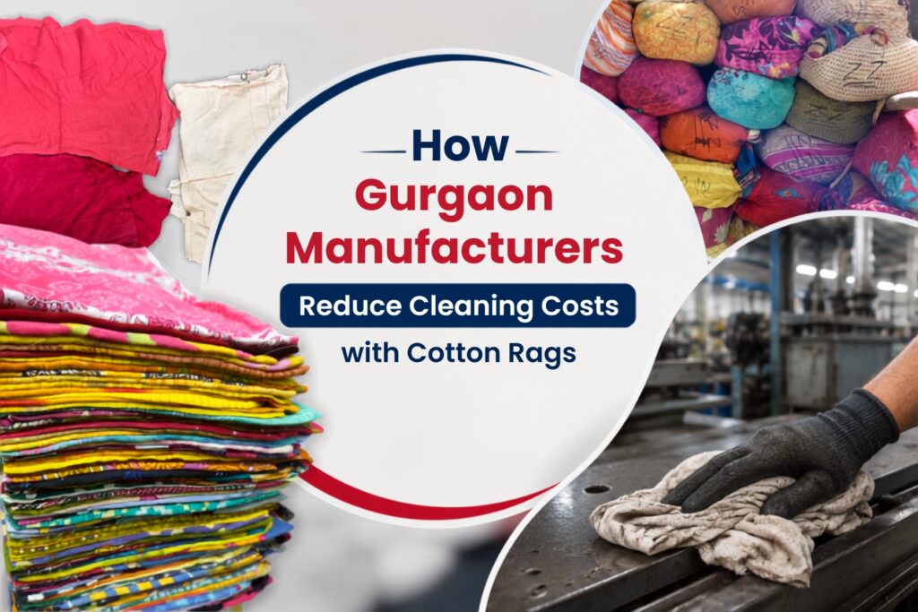 Gurgaon Manufacturers Reduce Cleaning Costs with Cotton Rags