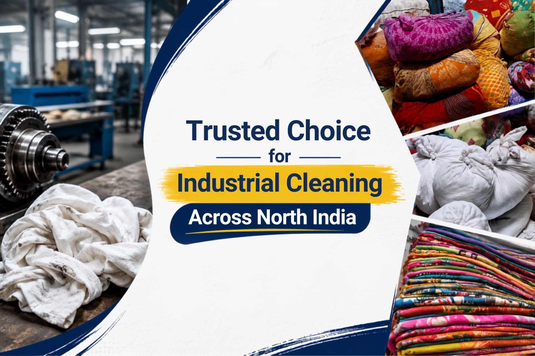 Industries Across North India Continue to Use Cotton Cleaning Cloths